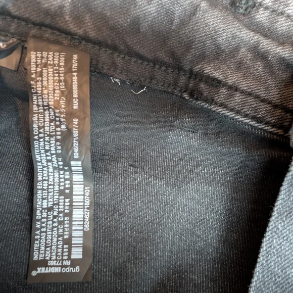 Pre-owned Black Wide-Leg Jeans - Picture 8 of 8